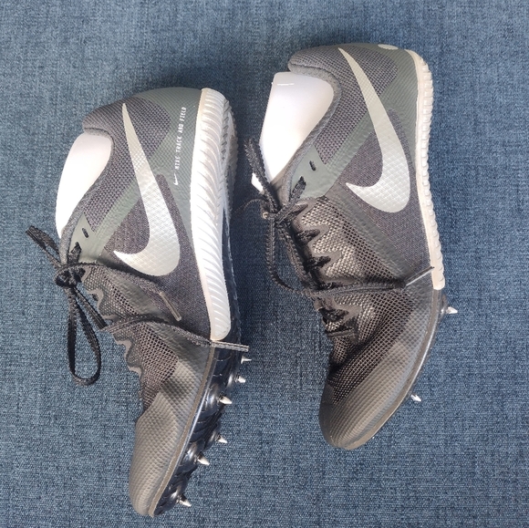 NIKE RIVAL Men's Size 7.5 Sprinting Multi Track & Field Black Spikes DC8749-001 - Picture 3 of 11